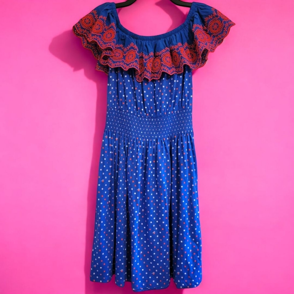 Lilly Pulitzer Kalama Off The Shoulder Dress (Size S)